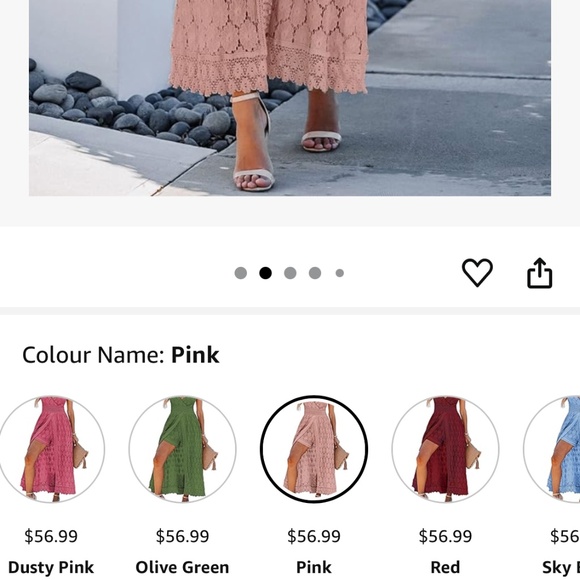 CUPSHE Women's Jumpsuit Summer Slip V Neck Backless Maxi - Picture 2 of 6